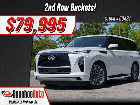 Used 2025 INFINITI QX80 Sensory image 1