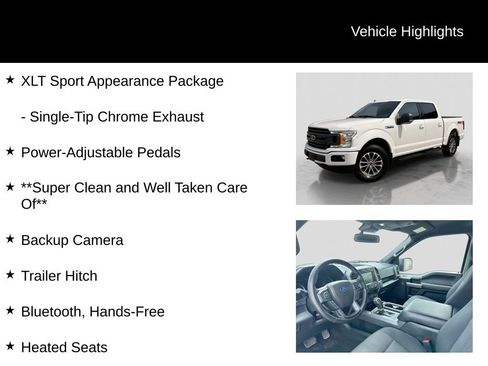 Used 2020 Ford F150 XLT w/ Equipment Group 302A Luxury AWD/4WD image 21