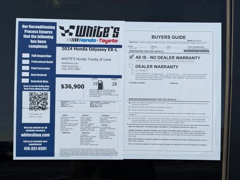 Used 2024 Honda Odyssey EX-L image 37