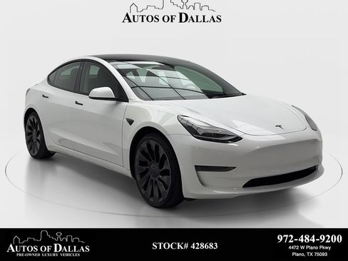 Used 2023 Tesla Model 3 Performance AWD/4WD image 1