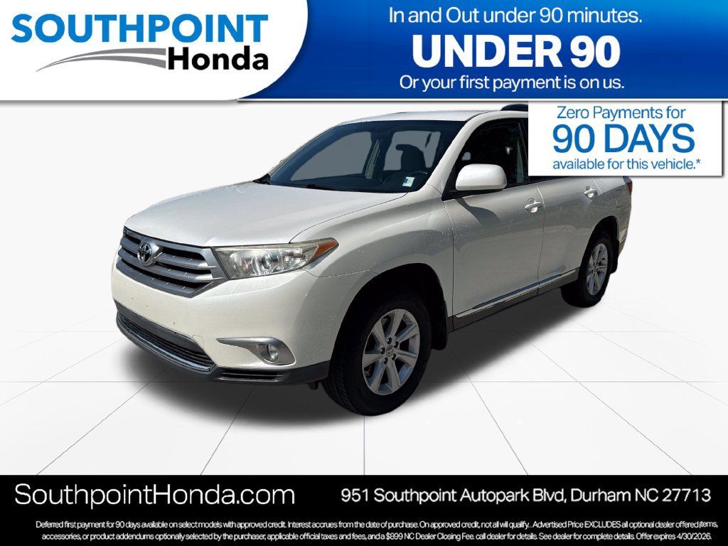Used 2012 Toyota Highlander 4WD w/ Tech Pkg image 3