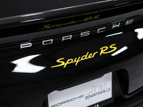 New 2025 Porsche 718 Boxster Spyder RS image 29