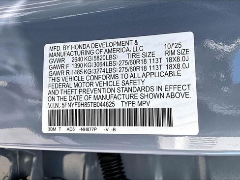 New 2026 Honda Passport TrailSport Elite image 8