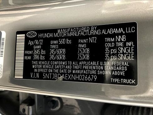 Used 2022 Hyundai Santa Cruz SEL image 36