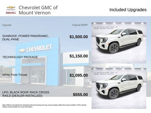 Used 2023 GMC Yukon XL AT4 w/ Technology Package image 6