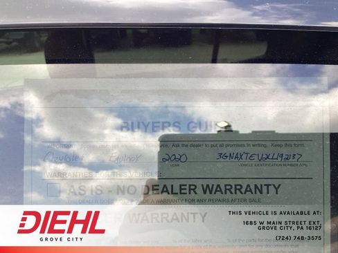 Used 2020 Chevrolet Equinox LT w/ Driver Convenience Package image 12