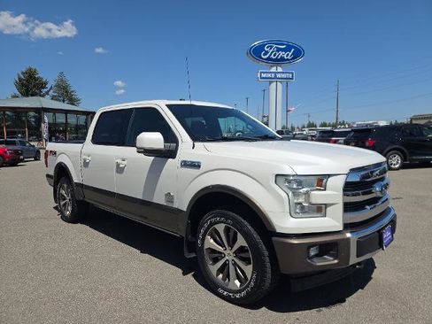 Certified 2017 Ford F150 King Ranch w/ Equipment Group 601A Luxury AWD/4WD image 1