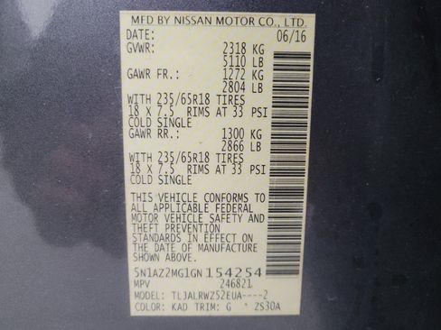 Used 2016 Nissan Murano SL image 33