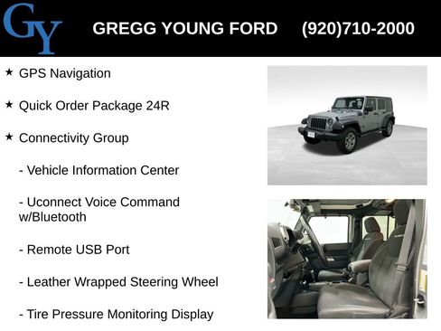 Used 2016 Jeep Wrangler Unlimited Rubicon w/ Connectivity Group image 7