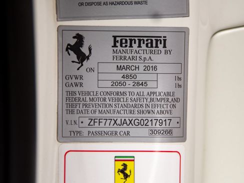Used 2016 Ferrari California T RWD image 47