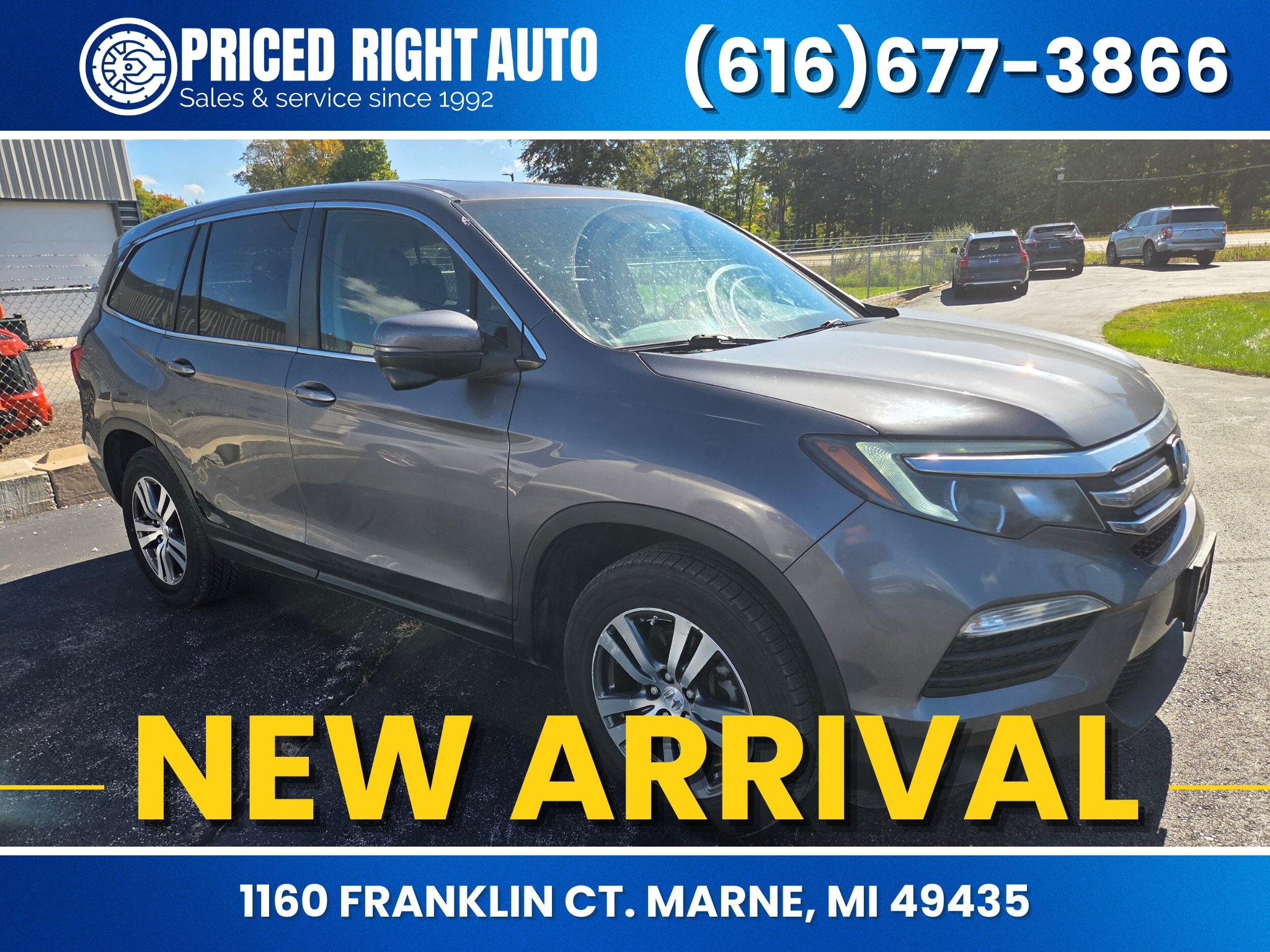 Used 2017 Honda Pilot EX-L image 1