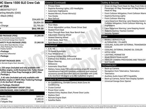 New 2026 GMC Sierra 1500 SLE w/ Preferred Package AWD/4WD image 43