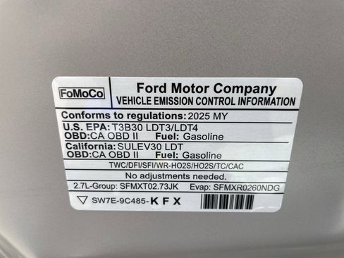 New 2025 Ford F150 STX w/ Equipment Group 200A image 39