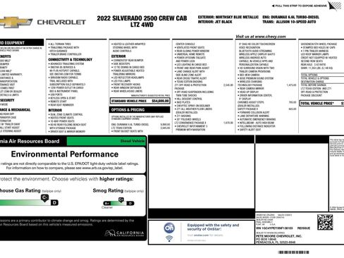 Used 2022 Chevrolet Silverado 2500 LTZ w/ LTZ Texas Edition AWD/4WD image 2
