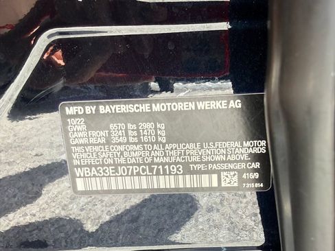 Used 2023 BMW 760i xDrive AWD/4WD image 27
