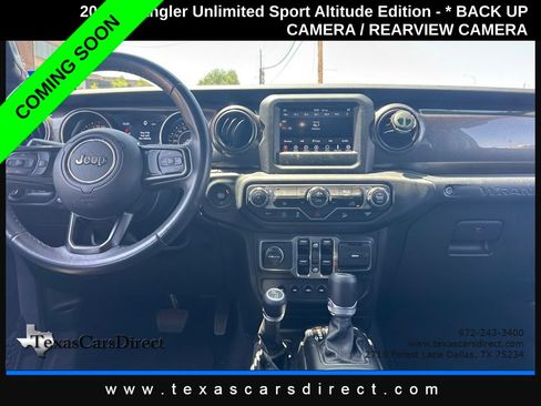 Used 2019 Jeep Wrangler Unlimited Sport AWD/4WD image 7