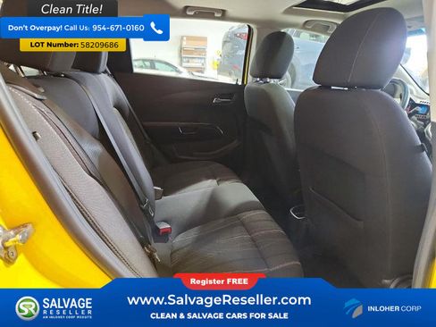 Used 2015 Chevrolet Sonic LT w/ LT Promotional Package FWD image 13