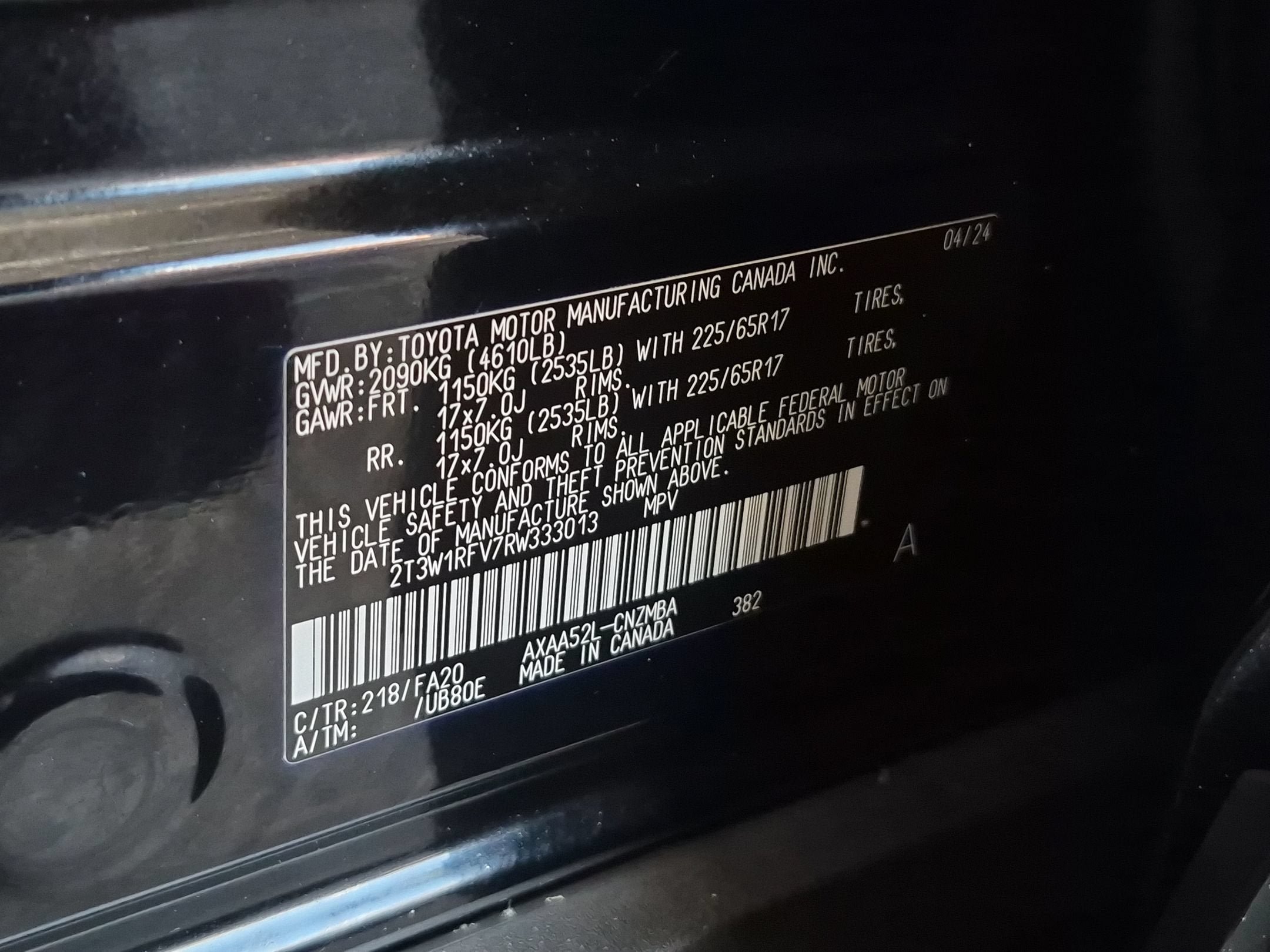 Certified 2024 Toyota RAV4 XLE FWD image 23