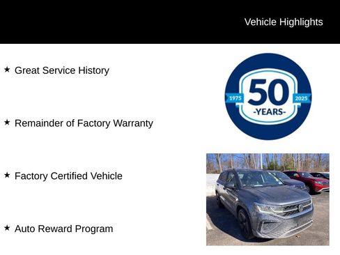 Certified 2022 Volkswagen Taos SEL w/ Panoramic Sunroof Package image 5