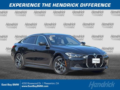 Certified 2023 BMW i4 eDrive40 w/ Premium Package RWD image 1