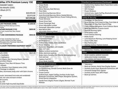 Used 2024 Cadillac XT4 Premium Luxury w/ Technology Package