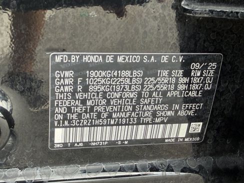 Used 2026 Honda HR-V Sport image 35