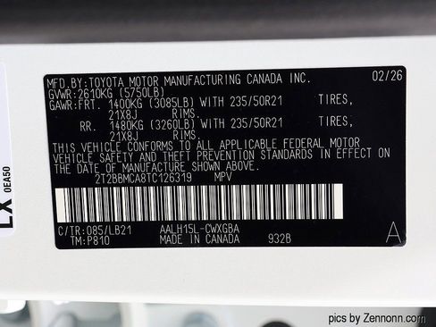 New 2026 Lexus RX 350 image 28