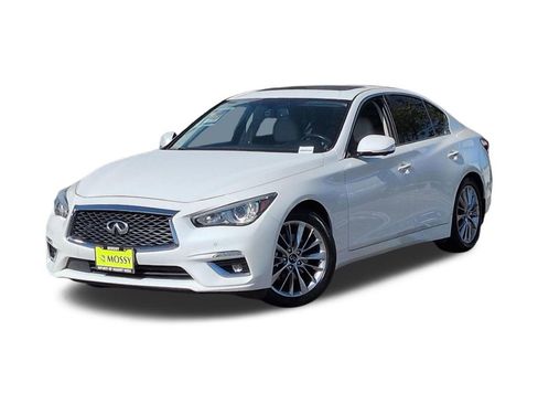Used 2023 INFINITI Q50 Luxe w/ Cargo Package RWD image 1
