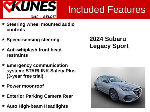 Used 2024 Subaru Legacy Sport image 3