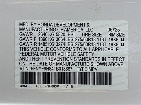 Certified 2026 Honda Passport TrailSport Elite image 33