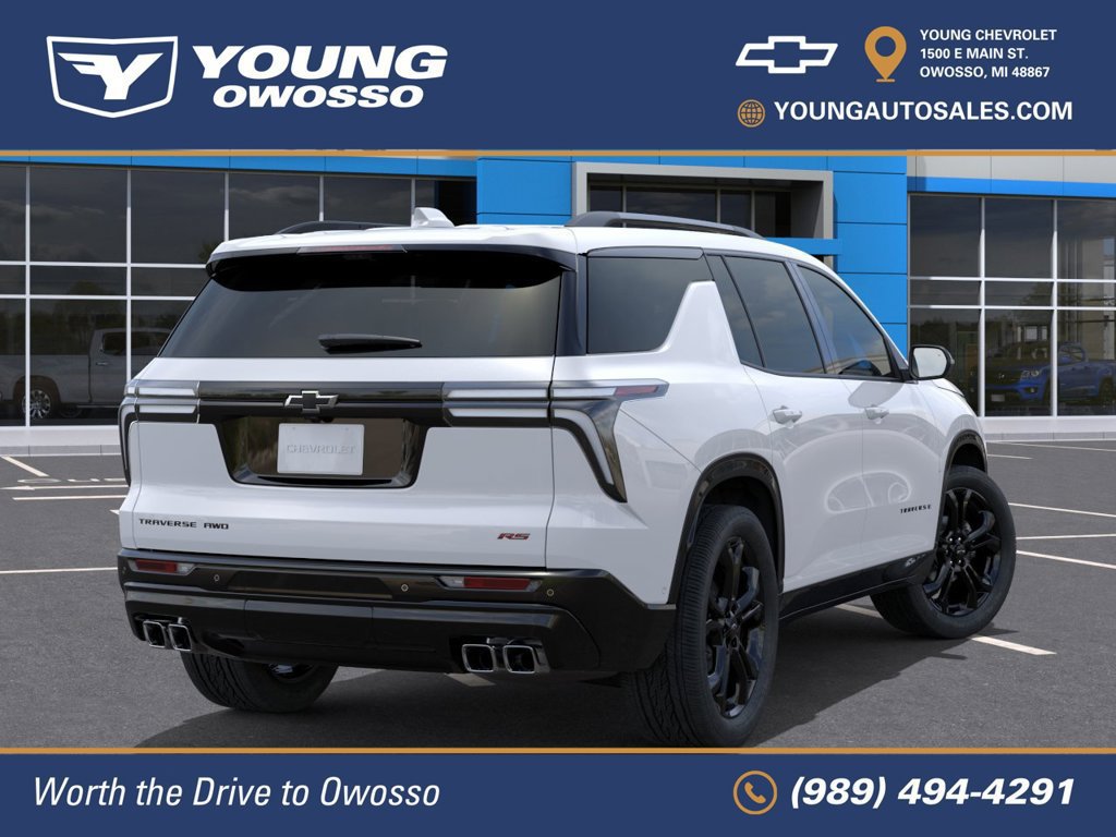 New 2027 Chevrolet Traverse RS w/ LPO, Floor Liner Package AWD/4WD image 5