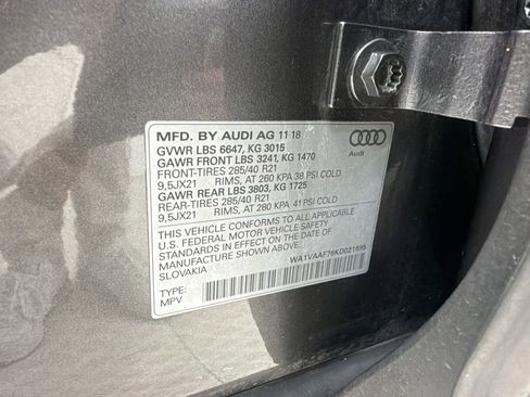 Used 2019 Audi Q7 3.0T Prestige w/ Prestige Package image 19