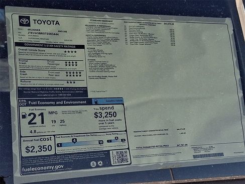 New 2026 Toyota 4Runner SR5 image 3