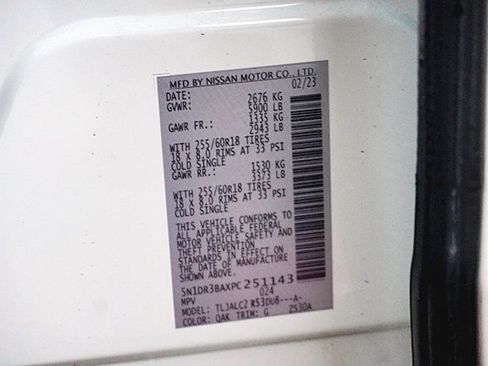 Used 2023 Nissan Pathfinder SV image 31