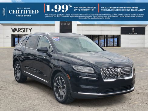 Certified 2023 Lincoln Nautilus Reserve AWD/4WD image 1
