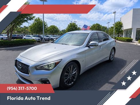 Used 2019 INFINITI Q50 Luxe RWD image 1