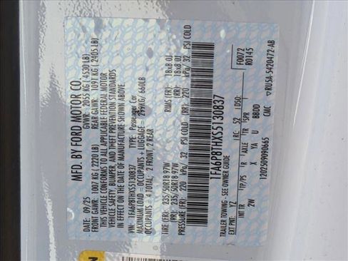 New 2025 Ford Mustang Coupe image 24