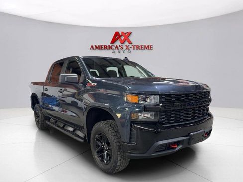 Used 2021 Chevrolet Silverado 1500 Custom Trail Boss w/ LPO, Dark Essentials Package image 9