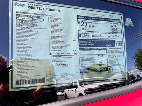 New 2025 Jeep Compass Latitude w/ Altitude Special Edition image 16