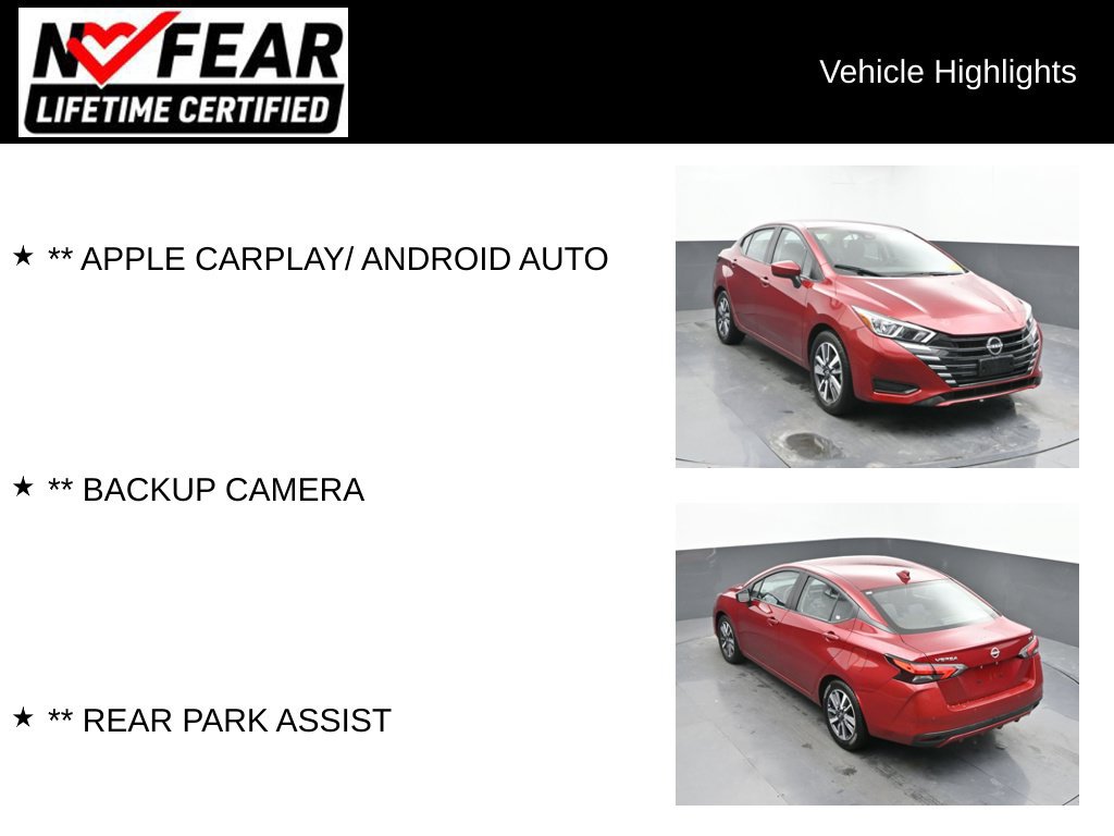Used 2024 Nissan Versa SV FWD image 2