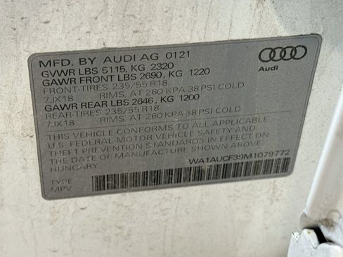 Used 2021 Audi Q3 2.0T Premium w/ Convenience Package AWD/4WD image 37