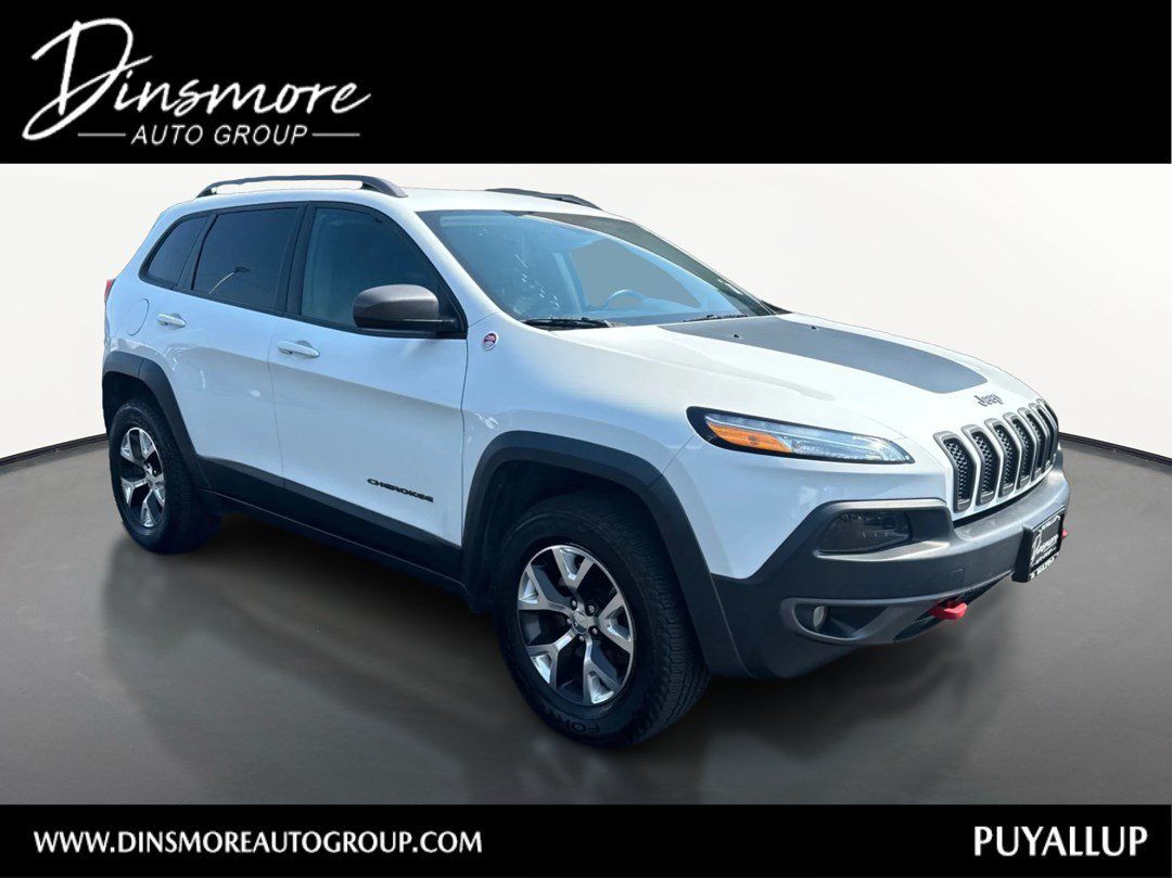 Used 2017 Jeep Cherokee Trailhawk AWD/4WD image 1