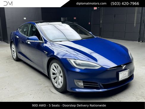 Used 2016 Tesla Model S 90D AWD/4WD image 9