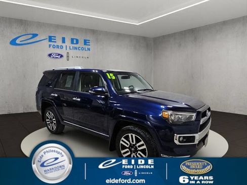 Used 2015 Toyota 4Runner Limited AWD/4WD image 1