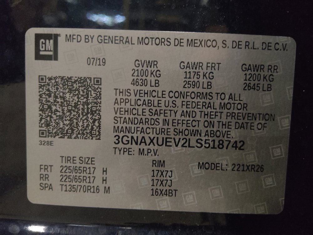Used 2020 Chevrolet Equinox LT AWD/4WD image 33