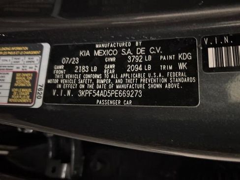 Certified 2023 Kia Forte GT-Line w/ GT-Line Premium Package FWD image 12