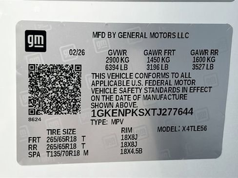 New 2026 GMC Acadia AT4 w/ Luxury Package image 20