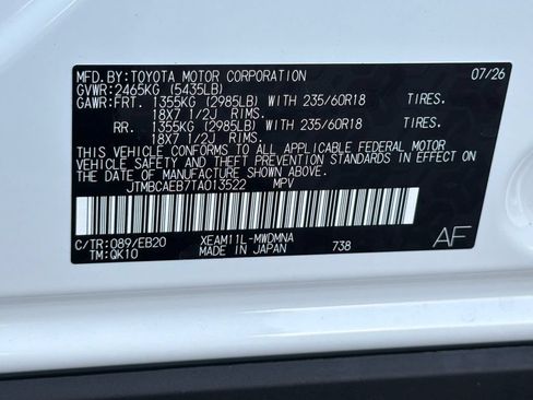 New 2026 Toyota bZ FWD image 38