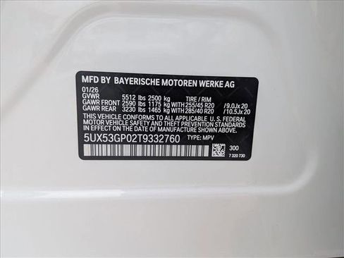 New 2026 BMW X3 xDrive30 w/ M Sport Package image 18