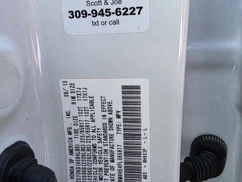 Used 2015 Honda CR-V EX image 26